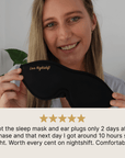 Luxury Sleep Mask for Eyelash Extensions